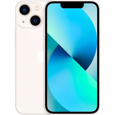 Смартфон Apple iPhone 13 128 Гб, сияющая звезда, (Starlight) - фото 16972