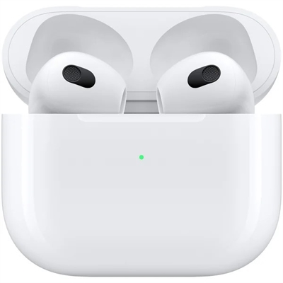 Беспроводные наушники Apple AirPods 3 Lightning Charging Case, белый - фото 16995