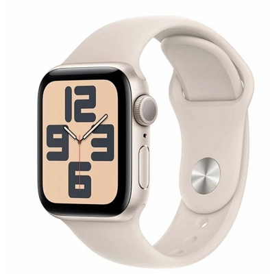 Умные часы Apple Watch Series SE Gen 2 44 мм Aluminium Case, Starlight Sport Band (Сияющая звезда) - фото 21807