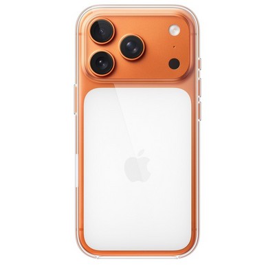 Чехол Apple iPhone 17 Pro Clear Case with MagSafe, MGFT4, прозрачный - фото 23543