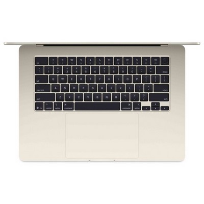 Ноутбук Apple MacBook Air 15 2026, Apple M5, RAM 16 ГБ, SSD 1 ТБ, MDVE4, Starlight (Сияющая звезда) - фото 23976