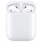 Беспроводные наушники Apple AirPods 2 с зарядным футляром MV7N2, белый - фото 16897