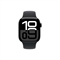 Умные часы Apple Watch Series 10 42 мм Jet black Aluminium Case GPS, Black Sport Band (Черные) - фото 22449