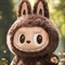 Оригинальный LABUBU ZIMOMO The Monsters, I FOUND YOU Vinyl Face Doll, 58 см Коричневый (Pop Mart) - фото 22868