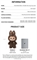 Оригинальный LABUBU ZIMOMO The Monsters, I FOUND YOU Vinyl Face Doll, 58 см Коричневый (Pop Mart) - фото 22870