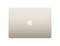 Ноутбук Apple MacBook Air 13 2025, 2560x1664 Apple M4, RAM 16 ГБ, SSD 512 ГБ, MW103, Starlight (Сияющая звезда) - фото 22973