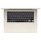 Ноутбук Apple MacBook Air 15 2026, Apple M5, RAM 16 ГБ, SSD 1 ТБ, MDVE4, Starlight (Сияющая звезда) - фото 23976